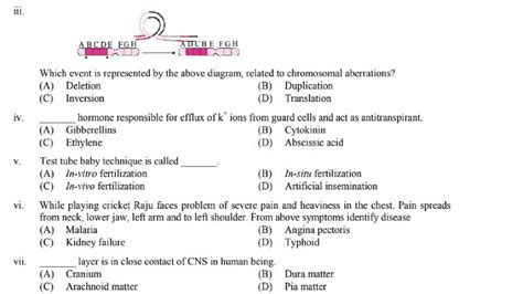 Maharashtra 12th HSC Board Biology Question Paper 2024 2023 2022 PDF