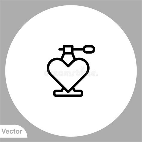 S Mbolo De La Muestra Del Icono Del Vector Del Perfume Stock De