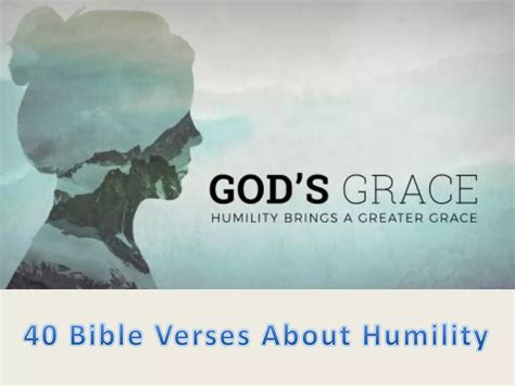 40 Key Bible Verses About Humility Magnificent Scriptures On Humility Ppt