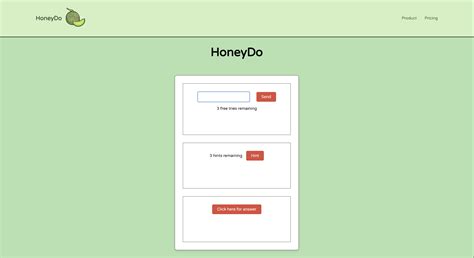 HoneyDo | Devpost