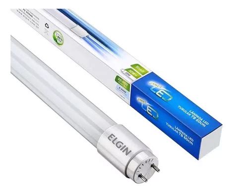 Kit 25 Lâmpadas Led Tubular T8 120cm 20w Vidro Bivolt 6500k Cor da luz