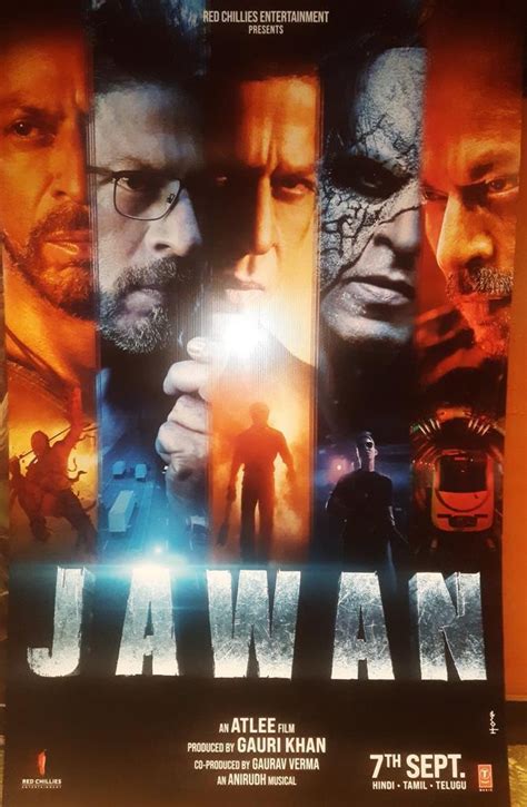 EXCLUSIVE: New Poster Of Shah Rukh Khan Starrer Jawan Is Out In Cinemas