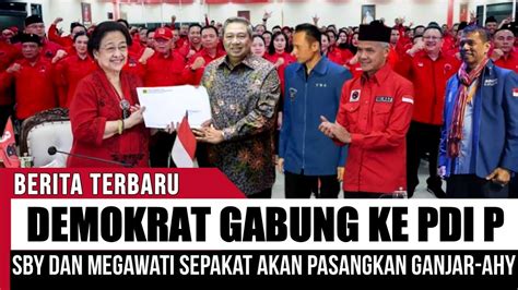 BENAR DI LUAR DUGAAN DEMOKRAT PUTUSKAN GABUNG KOALISI PDIP DUET