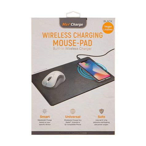 Max Charge Mousepad plus Wireless Charging