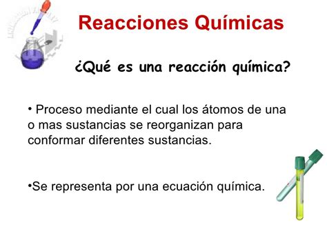 Tipos De Reacciones QuÍmicas