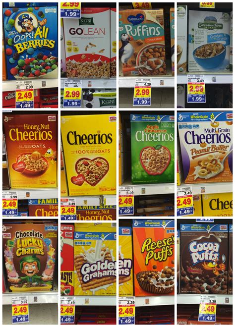 Kroger Mega Event Cereal Full Inclusion List Kroger Krazy