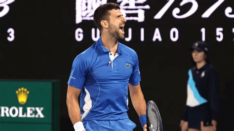 Djokovic Atinge Marca Hist Rica Em Vit Ria Pelo Australian Open