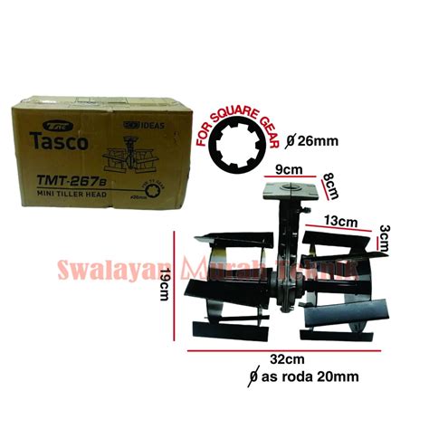 Jual CULTIVATOR TASCO 267 B KEPALA BAJAK MESIN POTONG RUMPUT HEAD