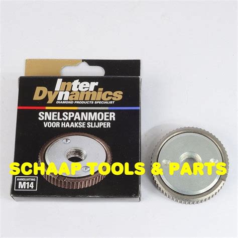 InterDynamics Snelspanmoer Haakse Slijper M14 708870 Schaap Tools