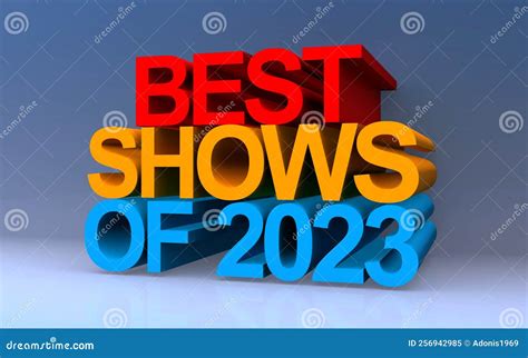 Best Shows Of 2023 On Blue Royalty-Free Stock Photography ...