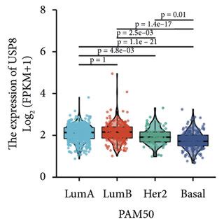 Usp Expression In Samples And Its Correlation With Survival