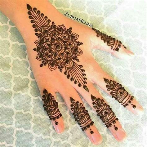 30 Easy Henna Mehndi Designs For Every Occasion Art And Craft Ideas