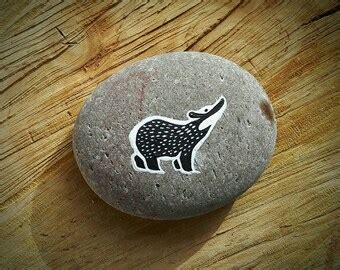 Pebble art animals | Etsy