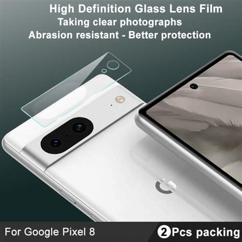 Google Pixel Imak Hd Camera Lens Tempered Glass Protector Pcs