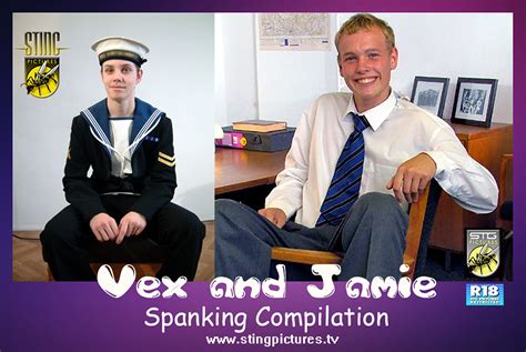 Vex Jamie Poster Jock Spank Male Spanking