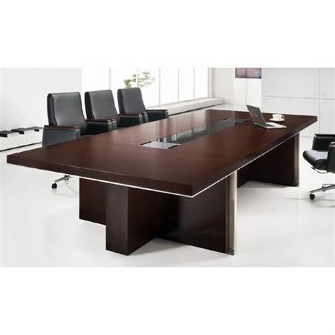 Pee Cee Interiors Wooden Modern Office Conference Table At Rs 8000 In Noida