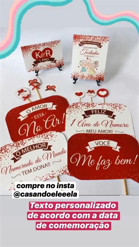 Presente De Dia Dos Namorados Compre No Insta Casandoeleeela