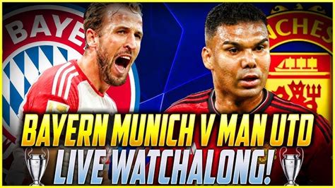 Bayern Múnich Vs Manchester United En Vivo Y En Directo Por La