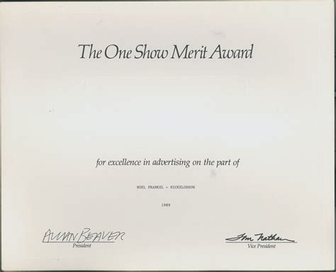 The One Show Merit Award Fred Seibert Flickr