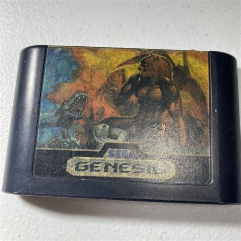 Altered Beast Sega Genesis Cartridge Only Tested Ebay