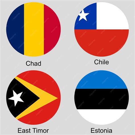 Premium Vector | International flag vector full editable