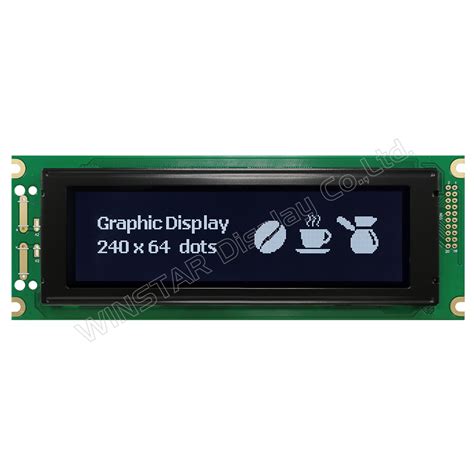 240x64 Grafik Lcd Winstar Display