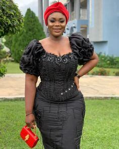 Kaba And Slit Styles For Funeral Ghana Kaba Styles African Dress Aso