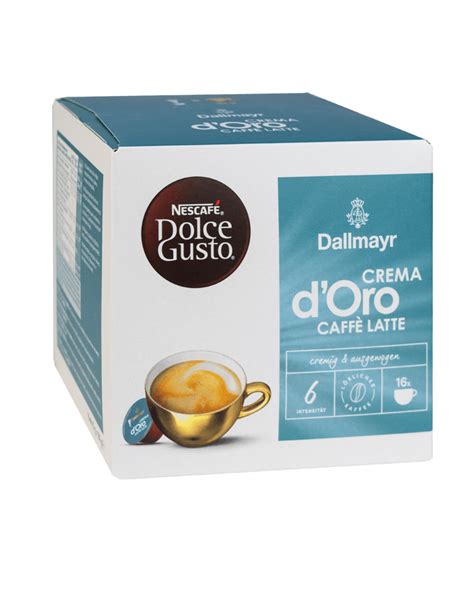 Nescafe Dolce Gusto Dallmayr Crema d Oro Caffe Latte 16 kapsułek