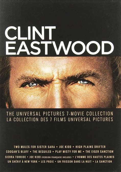 Clint Eastwood The Universal Pictures 7 Movie Collection Bilingual