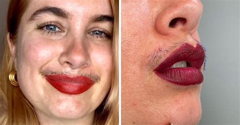 Elle met en évidence sa moustache pour aider les femmes à accepter leur