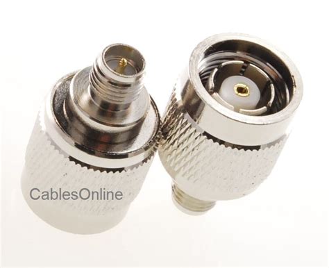 2 Pack RP SMA Female To RP TNC Male RF Adapter CablesOnline RF S173 2