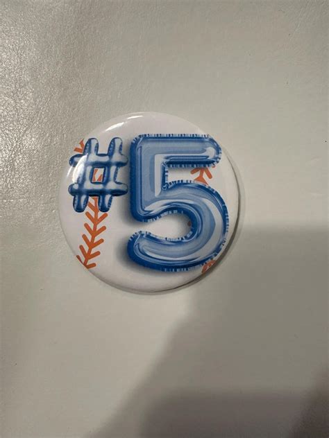 Baseball Buttons Etsy