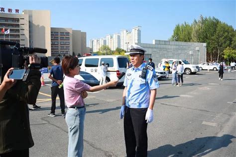 护航高考 交警同行 大庆市公安局交警支队在全市各考点多举措助力高考澎湃号·政务澎湃新闻 The Paper