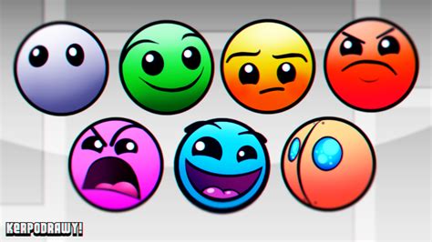 Geometry Dash Custom Faces