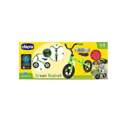 Bicicleta Sin Pedales Verde First Bike Chicco Hipergol