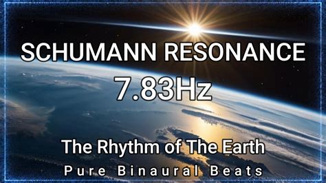 Schumann Resonance 7 83hz Earths Vibrational Frequency Using Pure