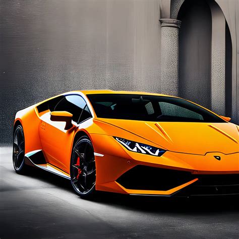 Orange Lamborghini Huracan by TamTheLucario448 on DeviantArt