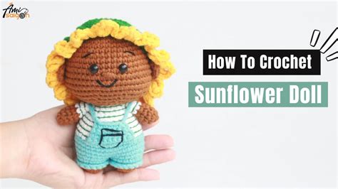 Free Crochet Amigurumi Sunflower Doll Tutorial Ami Saigon