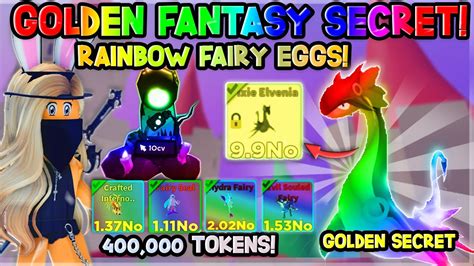 I Got New Golden Fantasy Secret Pixie Elvenia 400k Tokens Rainbow