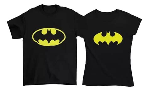 Playeras D O Pareja Novios Batman Batichica Amor Oferta Mercadolibre