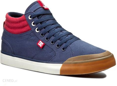 Półbuty Dc Evan Smith Hi Adys300246 Navy Red Nrd Ceny I Opinie Ceneo Pl