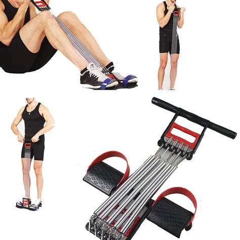 5 Springs Multifunctional Expander Exercise Fitness Strength Training