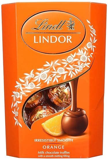 Lindt Lindor Limited Edition Orange Milk Chocolate Truffles G