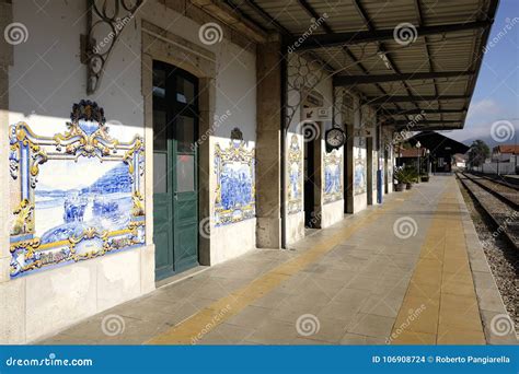 Station of Pinhao Characteristic Country Stock Photo - Image of tourism ...