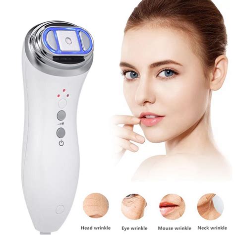 Buy Mini Hifu Original Ultrasonic Rf Ems Microcurrent Facial Beauty