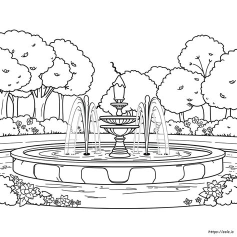 Fountain Coloring