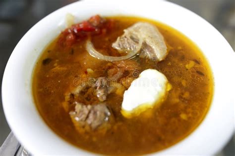 Bozbash Armenian Soup Stock Image Image Of Fresh Mutton 135639171