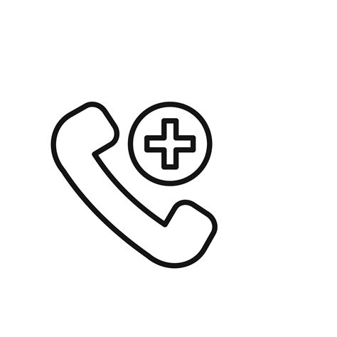 Medical help icon logo sign outline 47567607 Vector Art at Vecteezy