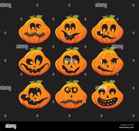 Pumpkin Faces High Resolution Stock Photography and Images - Alamy