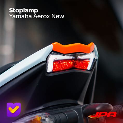 Promo JPA Lampu Belakang Rem Stop Led Sein Sen Yamaha Aerox Connected